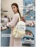 Lightweight Plaid Backpack for Junior High Students - Stylish & Spacious