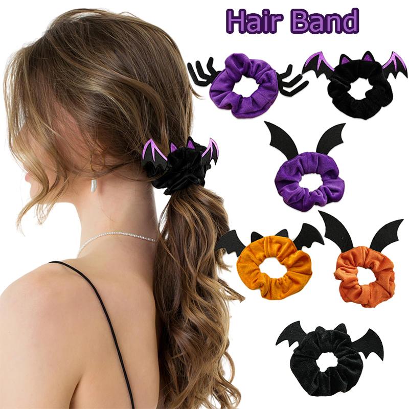 Halloween Kopfschmuck Halloween Dekorationen Haarschmuck Kindergeschenk Haargummis Weich Mehrfarbig