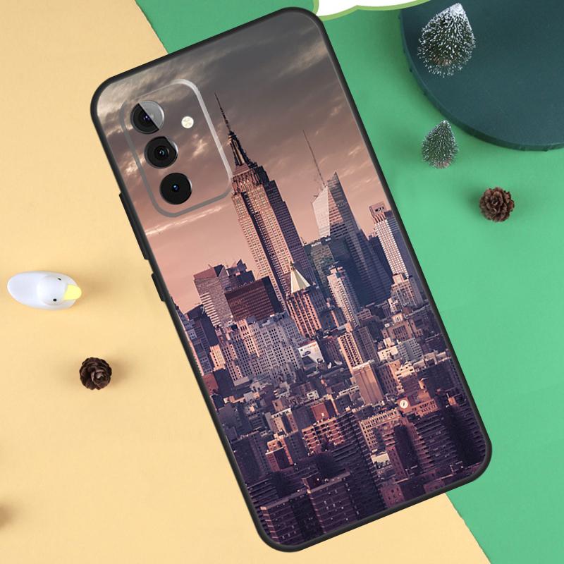 New York City Funda For Samsung Galaxy A35 A55 A15 A25 A53 A33 A13 A52 A32 A12 A51 A71 A14 A34 A54 Case