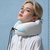 Portable Memory Foam Business Soft Trip U Shaped Neck Massage Pillow Airplane Travel High-speed Rail Pillow Cervical Healthcare