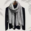 100% Cashmere 70x180cm Print Wrap Scarf Women Lightweight Breathable Knitted Pashmina Shawl Travel Cape Foulard All-Season Chic Layering