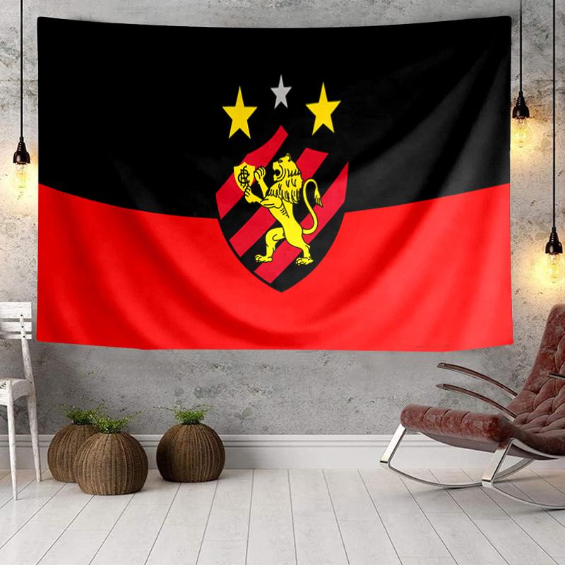 1PC Sport Club De Recife Emblem Tapestry Hanging for Bedroom,Livingroom, Playroom,Decor Art Room Wall Tapestry Holiday and Birthday Gifts