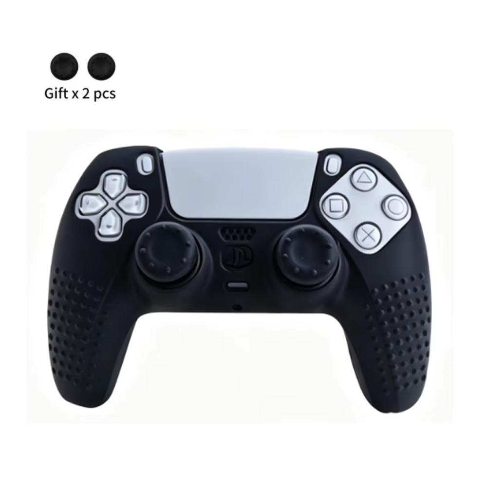 For PS5 Soft Silicone Gel Rubber Case Thumb Grips Caps Cover For SONY Playstation 5 Controller Protection Case For PS5 Gamepad