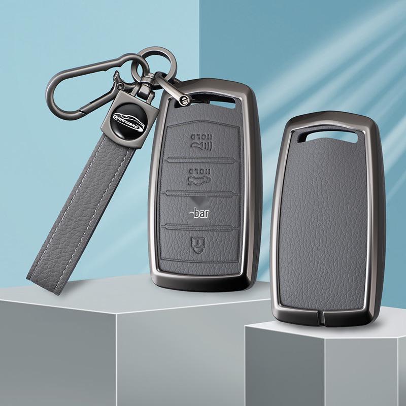 Genesis G70/G80/G90 & GV60/70/80 Metal Leather Key Case