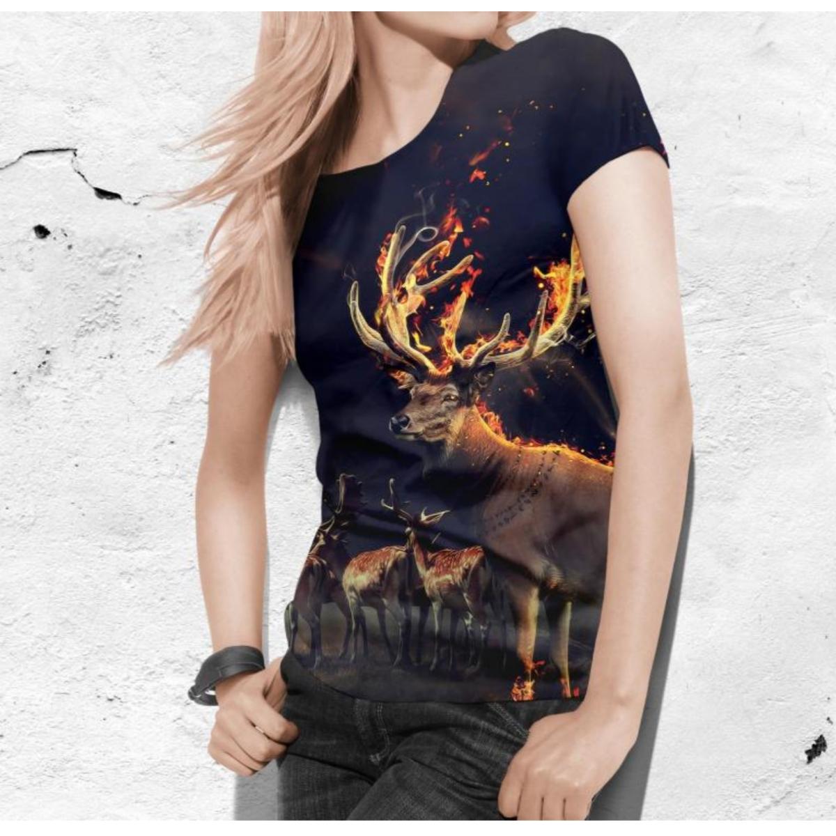 Женская футболка с милыми мультяшными животными — фото 13