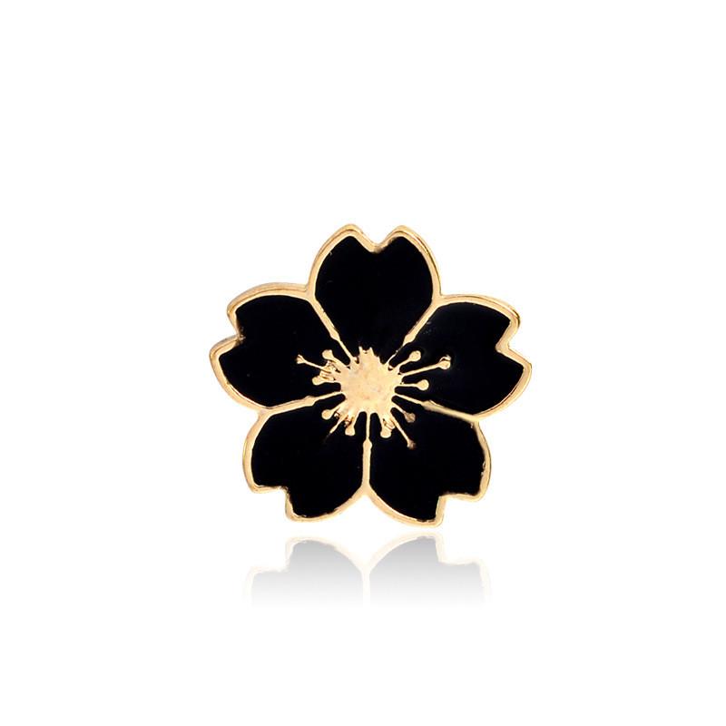 

Cartoon Creative Cherry Blossom Alloy Brooch Unique Floral Pin For Men And Women In Vibrant Colors Perfect For Acces Fashionable XZ687