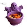 Functional Autumn Home Decor 3D Printed Ghost Candy Bowl for Halloween Party Decorations, Multi-functional Desktop Storage Organizer Trinkets
