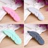 Nursing Feather Pendant Baby Teether Silicone Soother Chew Toy Teething Necklace