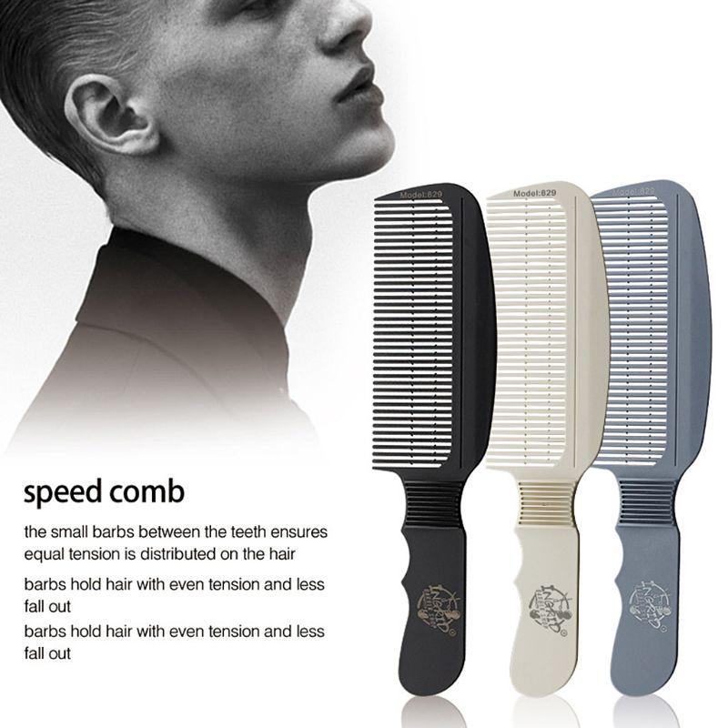Anti-static Hair Cutting Comb Hairdressing Comb Detangle Straight Hairbrush
