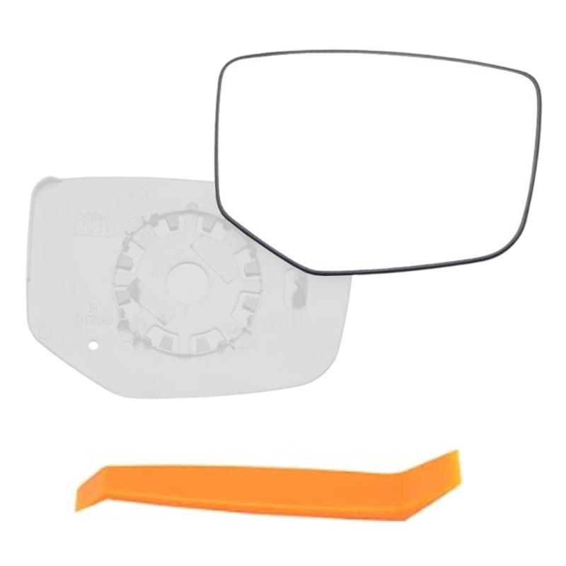 

Стекло бокового зеркала без подогрева с крепежной пластиной, замена, высокая прозрачность 95%, быстрая установка без инструментов