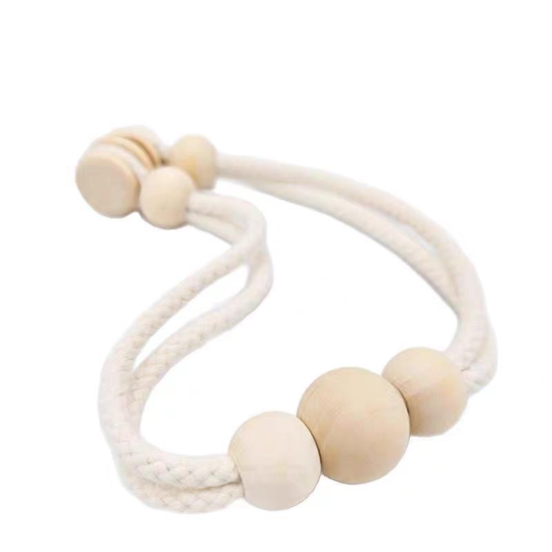 2pcs Korean Ins style curtain strap decoration new three-dimensional curtain buckle curtain binding strap