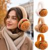 Cartoon Fluffy Ear Warmers Faux Fur Burger Earmuffs Kawaii Fuzzy Ear Covers  Winter Outdoor