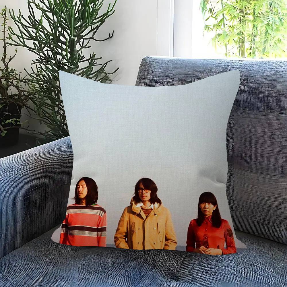Anime Lamp Band Classic Pillow Cushion Cover Pillowcase Living Room Sofa Home Decor