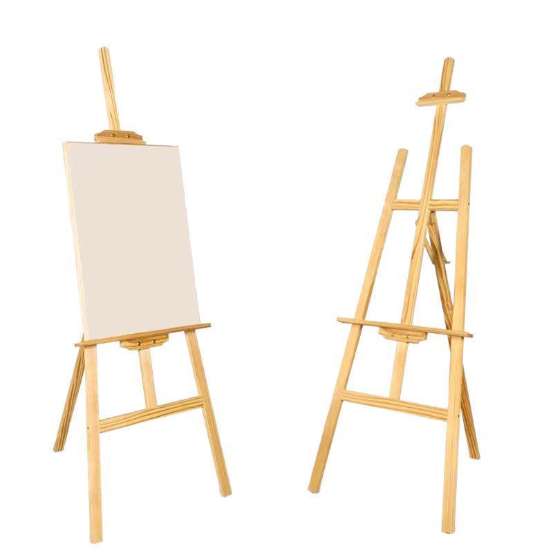 Art Student Easel with Sketch Board and Drawer - Pine and Beech Options
