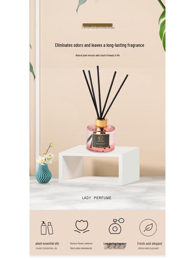 Luxury Flameless Aroma Diffuser for Home, Hotel, and Bathroom