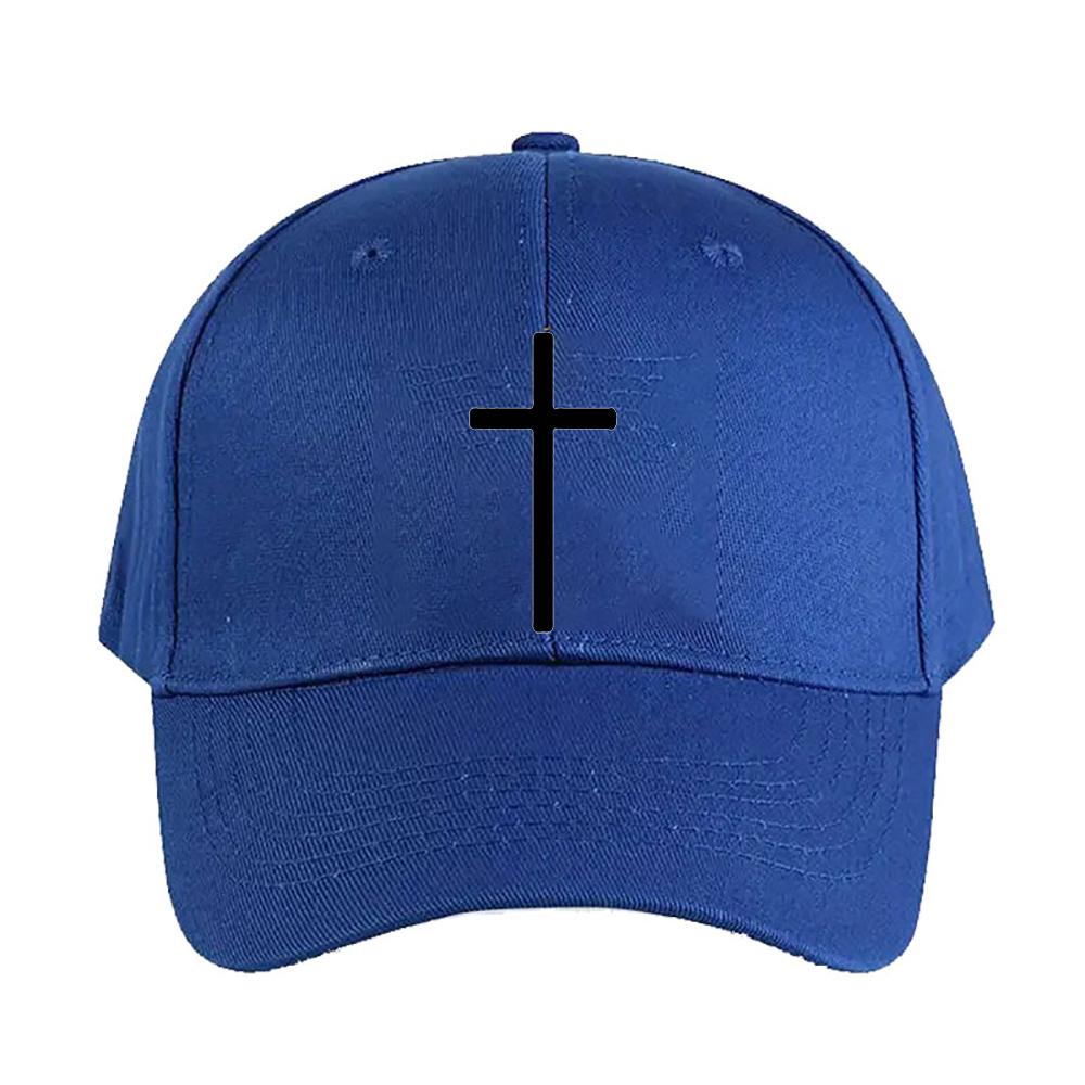 Cruciform Christianity Jesus Cap Summer Woman Man Adult Hat Fashion Casual Adjustable Printed Baseball Caps Trucker Cap