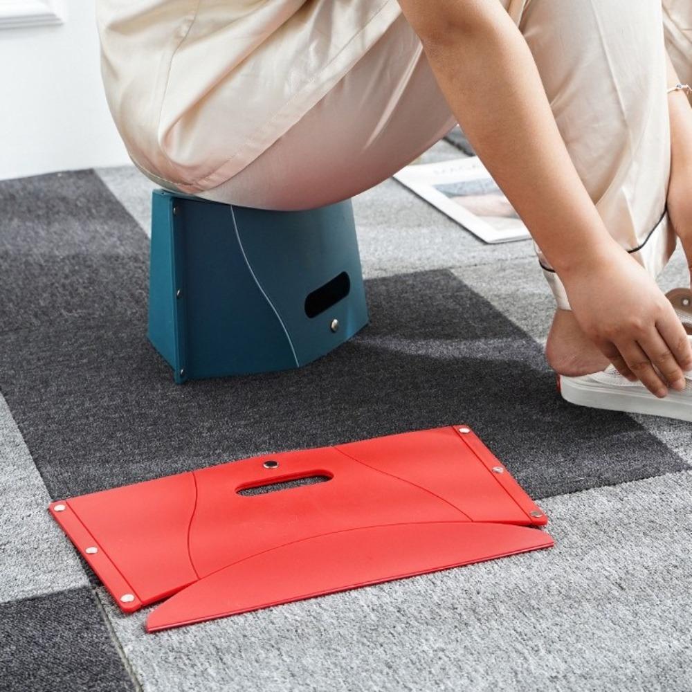 Foldable Design Outdoor Camping Stool Multi-Purpose Fishing Stool Folding Card Stool  Beach