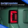 Blackened Tail Light Frame For BYD Leopard 8 Denza B8 2025+ Tail Light Cover Protector Sticker Exterior Upgrade Car Accessories