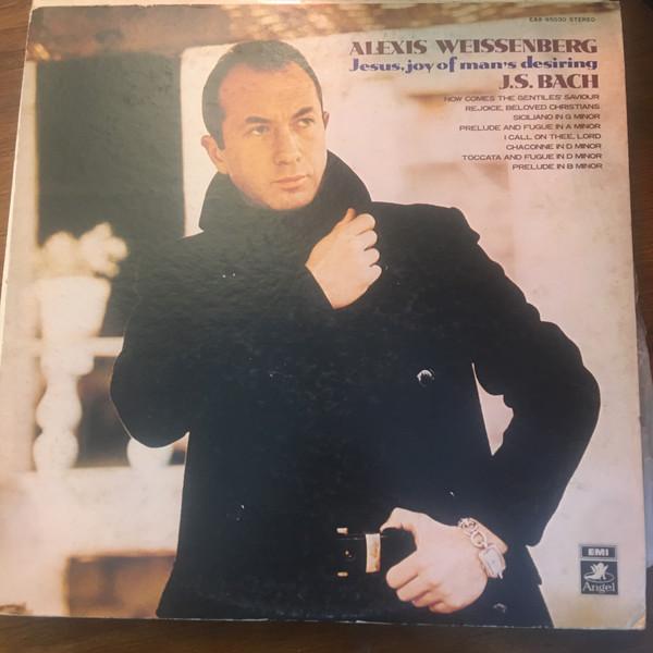 

LP Record ALEXIS WEISSENBERG Bach Album EAA85030 ANGEL 1973 Japan Classical Used