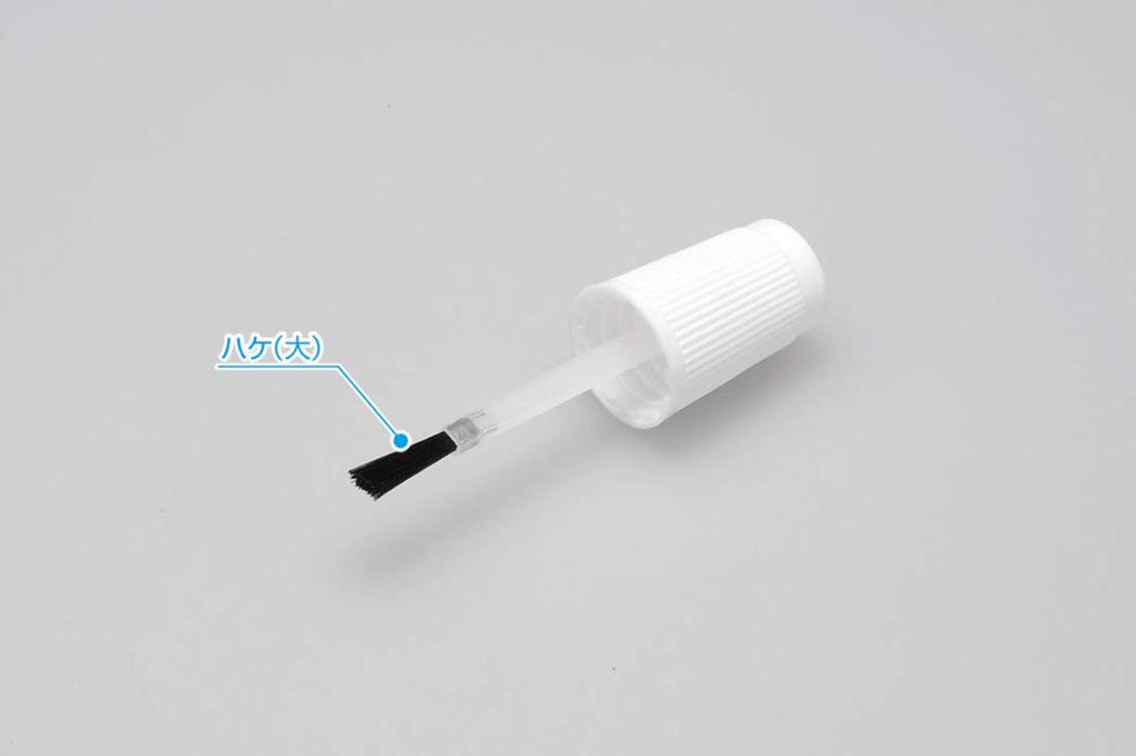 Wave Finish Products Series Plastic Bottle with Thick Painting Tool for Plastic Brush, Bottle/Large Brush, Models, OF-066