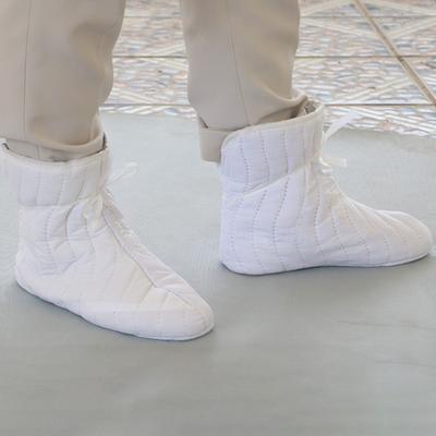 Isolierter Winter-Schneestiefel-Innenschuh für Herren Damen Dick Warm Fleecegefütterte Stiefel-Innenschuhe Gemütliche Thermostiefelsocken für Kaltes Wetter Outdoor Wandern Skifahren