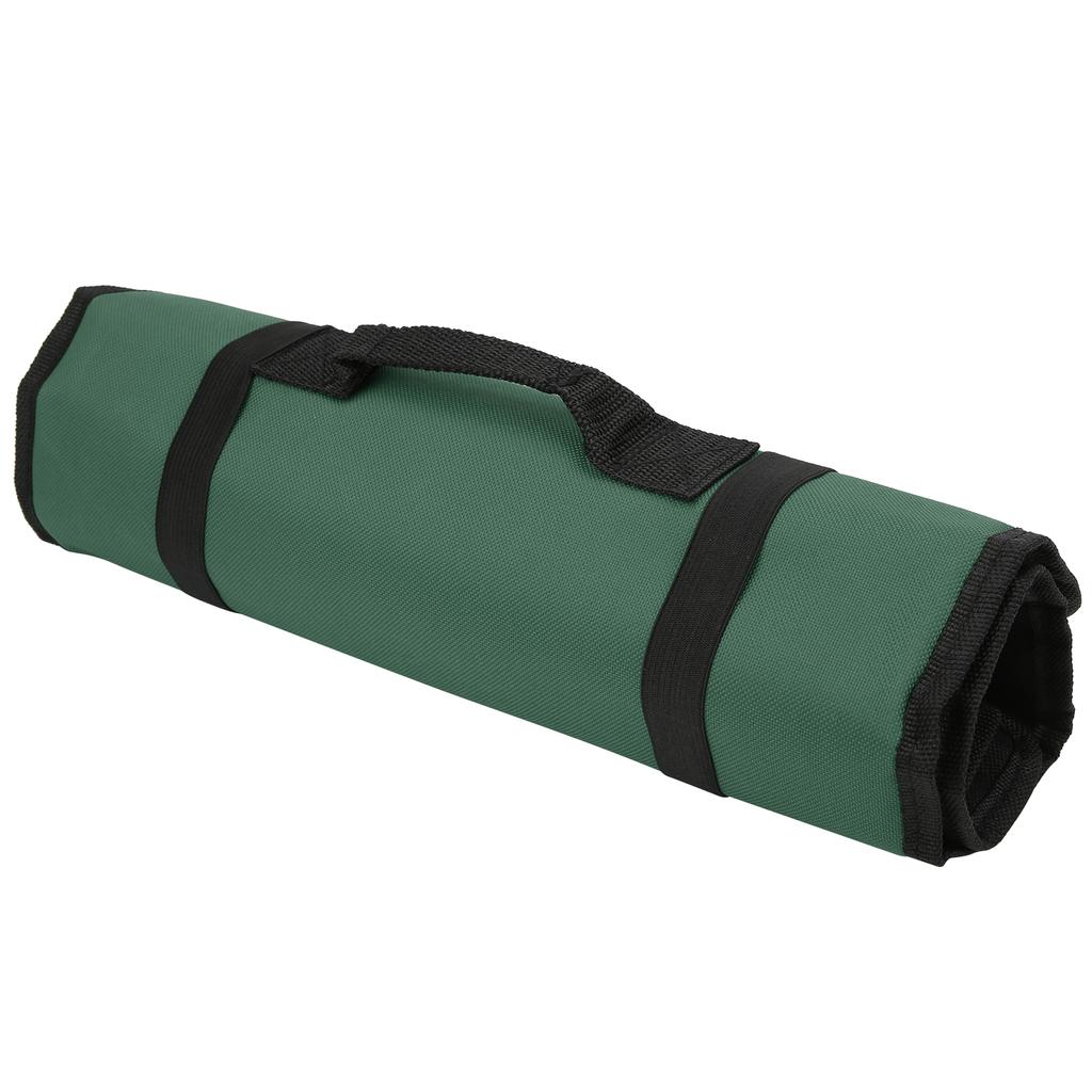 Tool Roll Bag Storage Portable Folding Repair Wrench Multifunction Case Holder PocketGreen