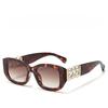 Baroque Fashion Square Sunglasses Women Uv400 Sun Glasses For Party And Street Style