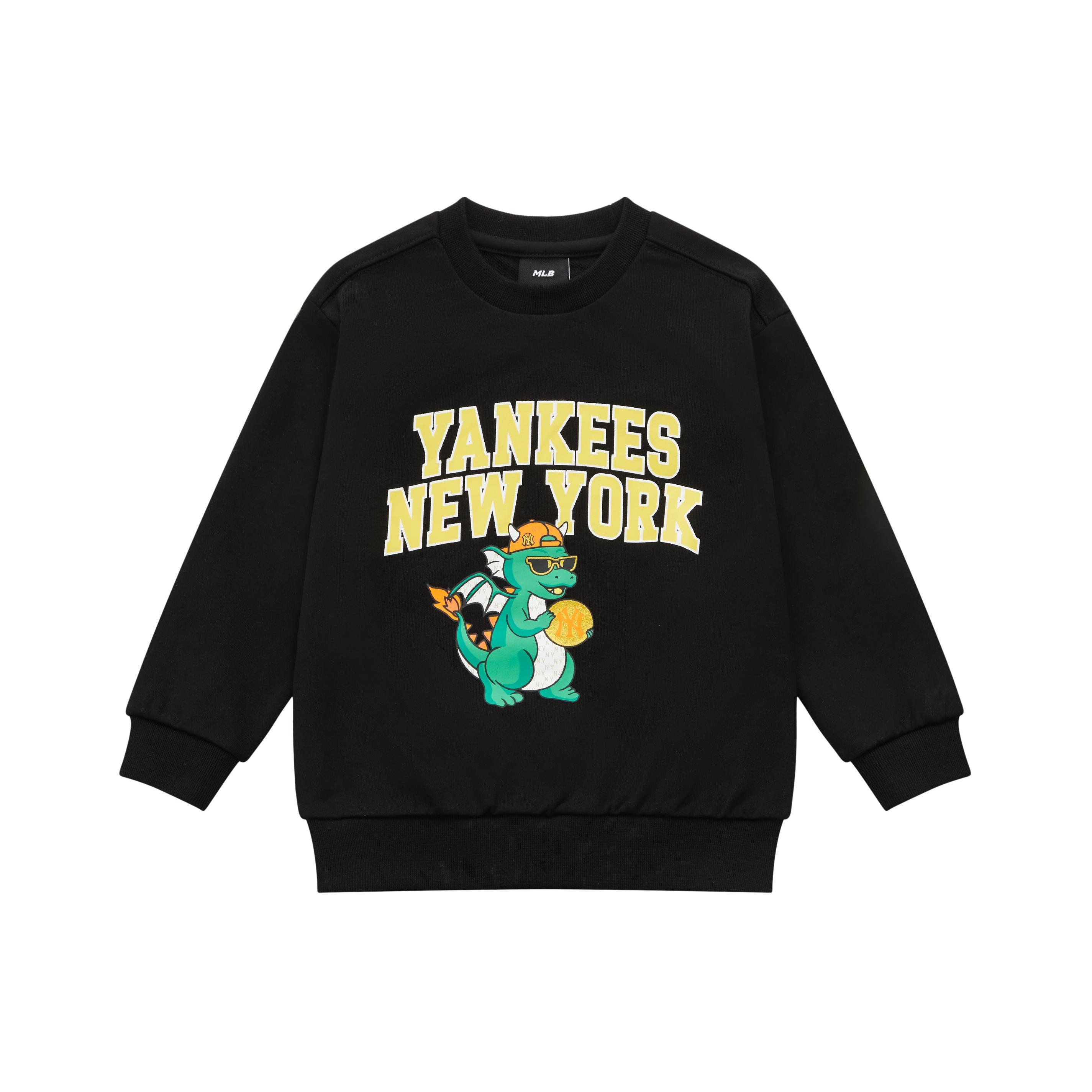 

New MLB Sweatshirt New York Yankees Year Of The Dragon Limited Edition Collection SS24 Black Kids 7AMTDN141-50BKS 140