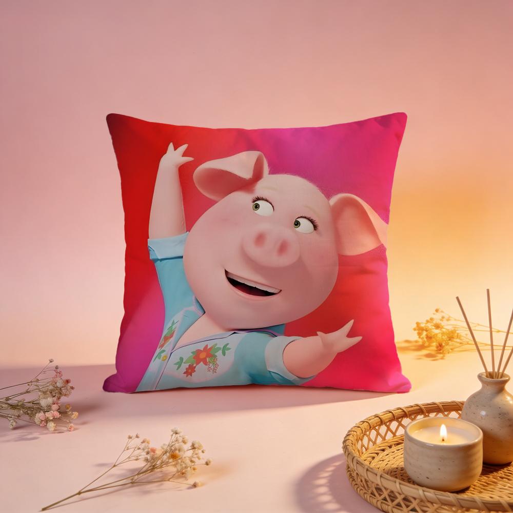 Popular SSinging Cushion Cover Comfortable Durable Pillow Cover MultiScene for Home Office Car Sofa