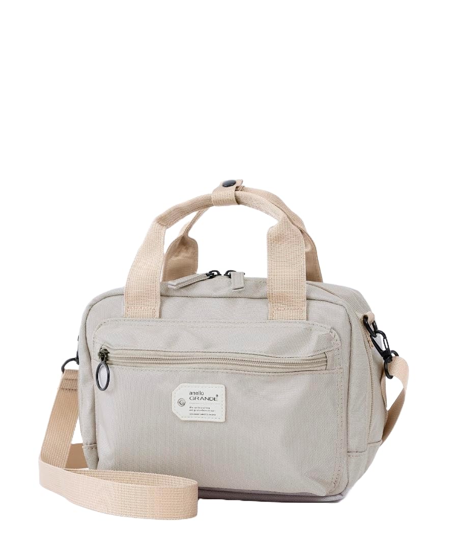 

2WAY Mini Boston Bag TAG GTM0892 LGY [Anello Grande]