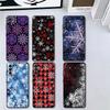 Snow Snowflake Winter Cold Soft Phone Case for Samsung A17 A37 A57 A16 A26 A36 A56 A15 A25 A35 A55 A14 A24 A34 A54 A13 A23 A33 A