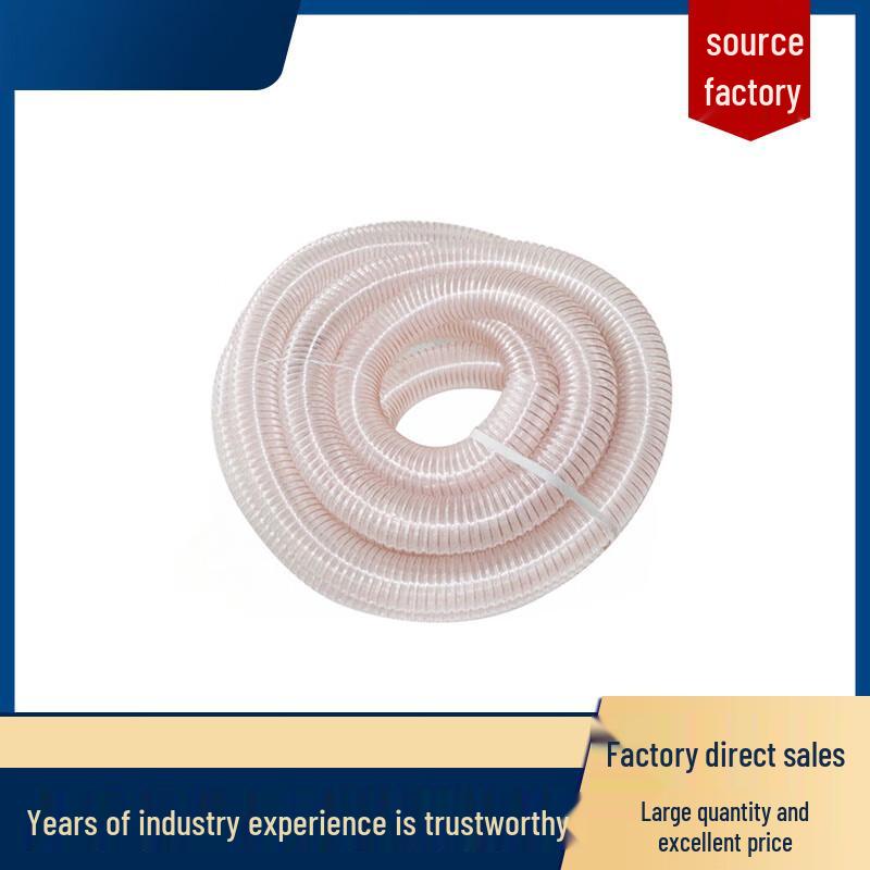 Lukun PU Industrial Steel Wire Vacuum Hose