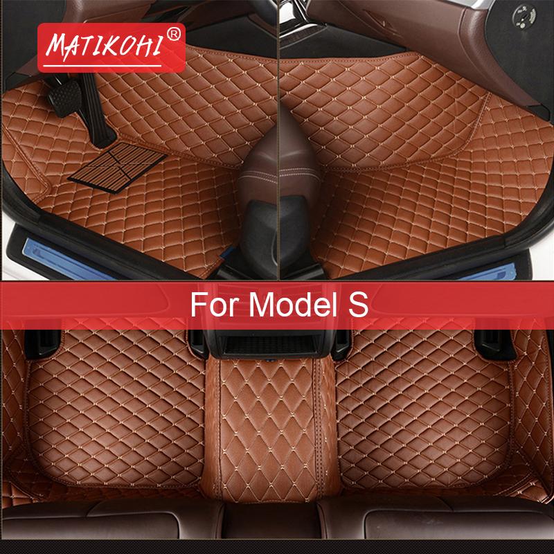 

MATIKOHI автомобильные коврики для Tesla Model S Foot Coche аксессуары авто