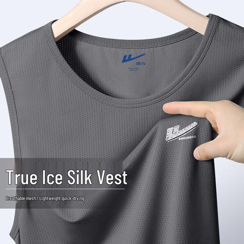 

Warrior Мужская спортивная майка-сетка из ледяного шелка без рукавов M