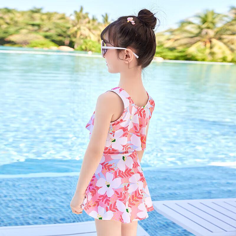 Youyou Kids' Girls' One-Piece Swimsuit & Hot Spring Set