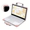 MacBook Pro Air 13 14 16 Inch Protective Sleeve Case PU Leather Laptop Bag Men Women Students Office Travel