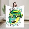 Rapper Feids Ferxxos Tour Blankets Flannel Spring Autumn Breathable Warm Throw Blankets for Bedding Office Rug Piece