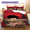 Sakamoto Days Pattern Bedding,Quilt Set Quilt Cover Pillowcase Home Birthday Gift (1 * duvet cover + 2 * pillowcase, without core)