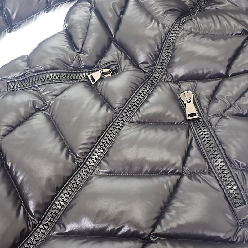 Moncler H20931C00069_C0065 Down Jacket Black Nylon Women