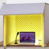 Foldable Desktop Recording Studio for Home Use - High-Density Noise Reduction