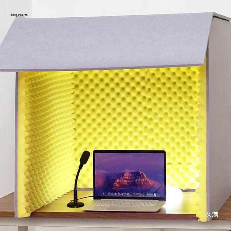 Foldable Desktop Recording Studio for Home Use - High-Density Noise Reduction