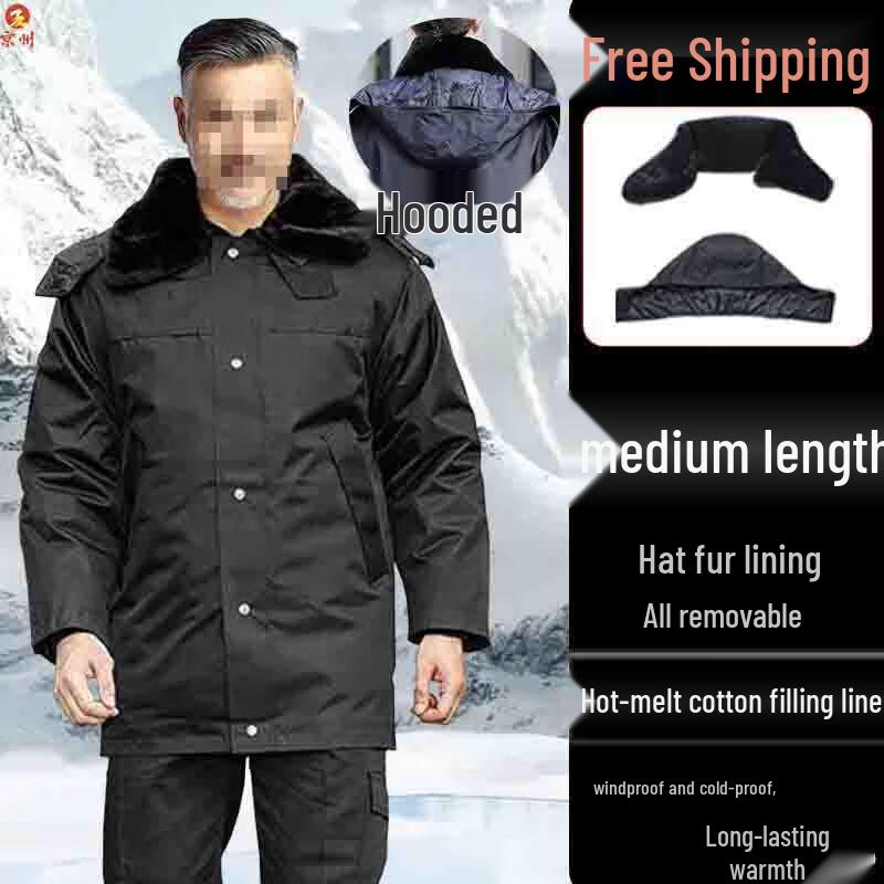 Winter Cotton Padded Security Jacket