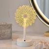 Acrylic Sunflower Night Light 3D Engraved LED Desk Lamp USB/Battery Powered