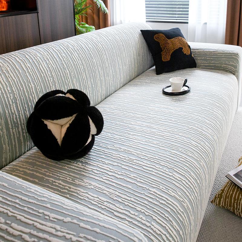 Elastic anti-cat scratch sofa cover all-inclusive universal cover 2025 new high-end sofa protective cover is universal in all seasons
