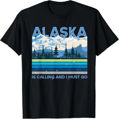 Alaskan Souvenir Bears Alaska Last Frontier Grizzly Bear T-Shirt