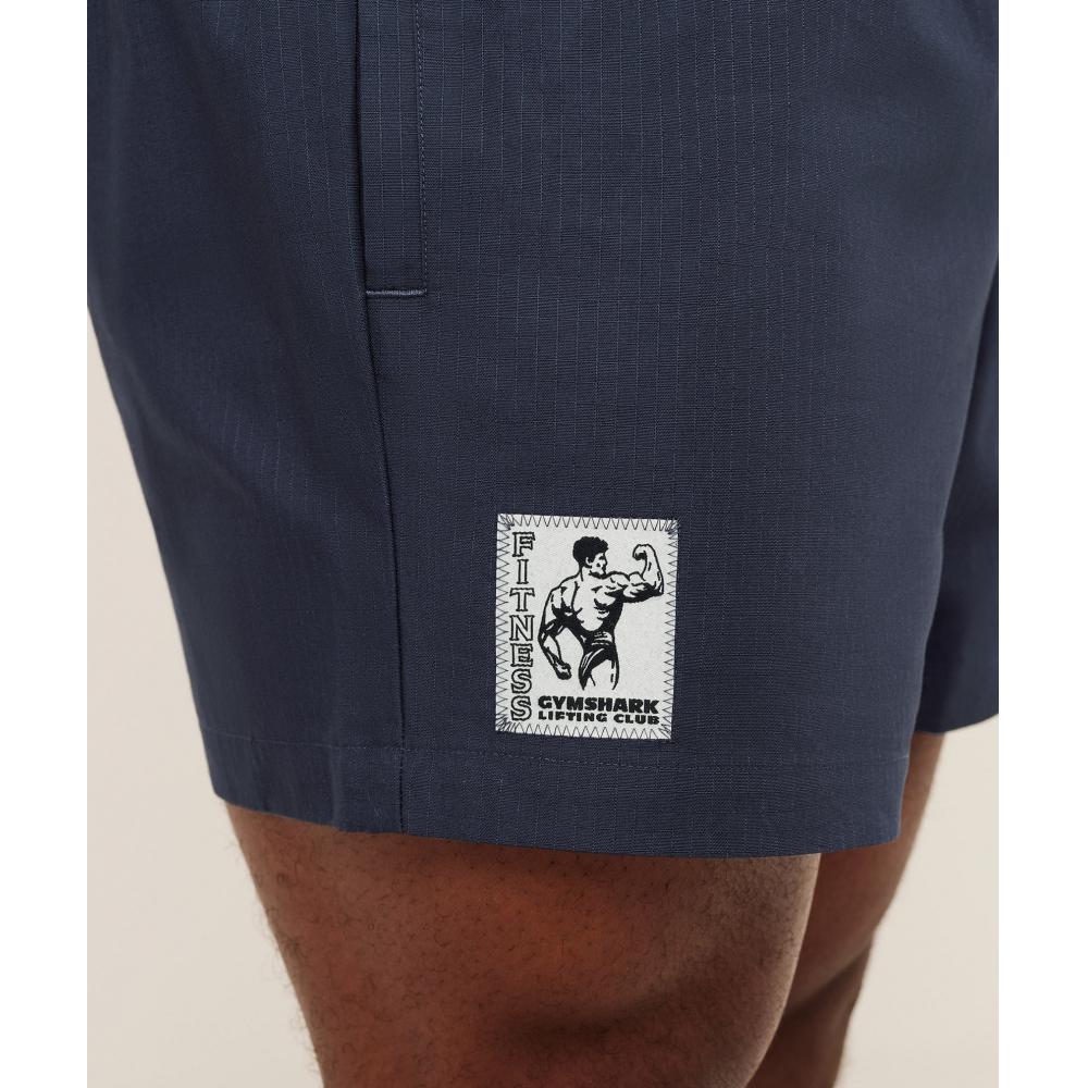 Gymshark Pumper Shorts 5  Heavy Blue A3b9h Uctn