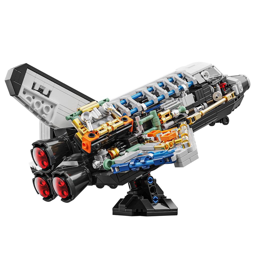 Non-Toxic 536Pcs Ideas Space Shuttle Model Building Blocks Sets Child Toys Halloween And Christmas Gifts Compatible With Legoed Particles
