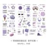 4 Sheets Cartoon Diary Decorative Materials Paper Cute Handwritten Sticker