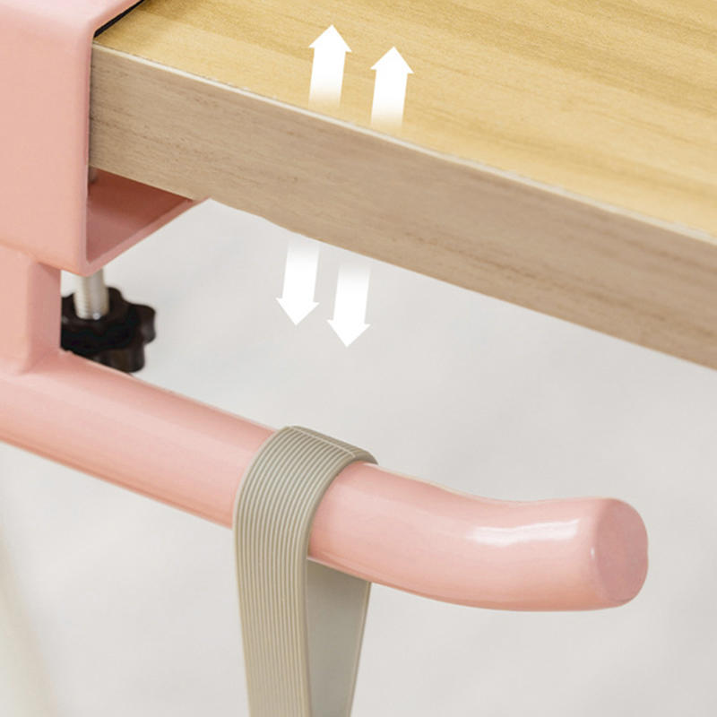 Desk Mount Headphones Holder Adjustable Table Hanger for Bag Purse Table Hanger Hook Clamp-On Under Desk Headphone Hanger Space Saving for Office Home
