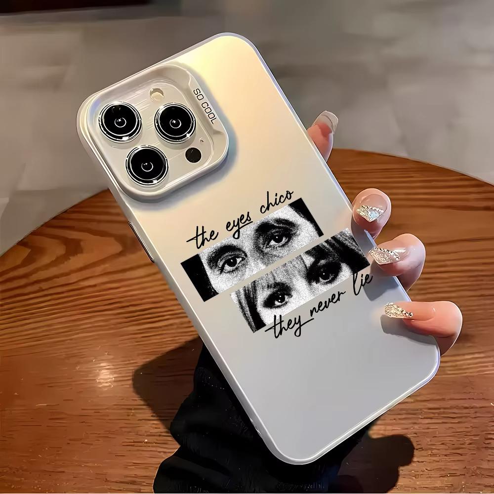 Movie Scarface Pattern Phone Case for iPhone 17 Air 16 15 14 11 Pro 13 12 Mini 8 7 Matte Laser Bumper Shockproof Hard Cover